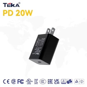 20W PD Fast Charger PSE Certified Japanese Wall Plug Compact Safe for iPhone 15 Pro Max Samsung S24 Galaxy Watch