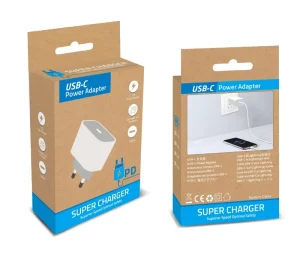 20W PD Fast USB-C Wall Charger for Mobile Phones