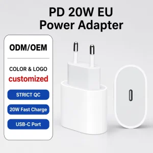 20W PD Type-C Power Adapter with Multi-Protection for Mobile Phone