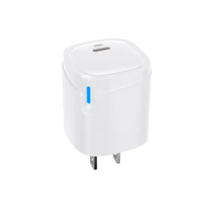 20W PD USB-C Wall Charger Power Adapter Type-C Travel Plug Global Voltage 110-240V for Mobile Phone