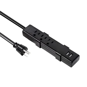 20W PPS PD Fast Charge Universal Travel Power Strip AC Socket USB Ports Extension Lead for Laptop Camera Earphone Use US Market