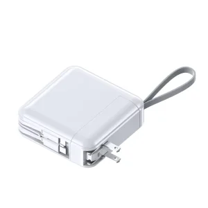 22.5W 20000mAh Fast Charging Power Bank Adapter with Plug PD3.0 Type C Ultra Slim Portable Charger for Phones and Tablets