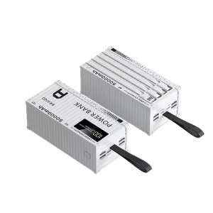 22.5W Super-fast Charging 50000 mAh Built-in Cable High-capacity Plastic Outdoor Power Bank factory