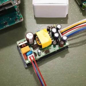 220V DC 12V 2A 5V 1.5A Dual Voltage Power Supply Board AC DC Converters Dual Circuit Group Independent Load Regulation