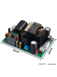 220V to 12V 5A Isolated AC to DC Voltage Stabilizer Power Supply Board 60W Switching Power Module