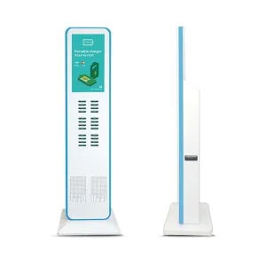 24 Slots Portable Power Station 5000mAh Power Bank Rental Station with LED Display Screen Vend Machine Holder