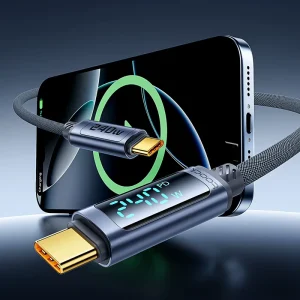 240W Digital Display Cable USB C to USB C PD 3.1 Protocol for MacBook Pro iPad Pro Charging