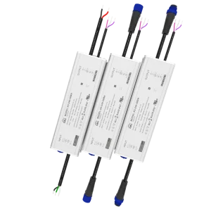 240W IP67 Waterproof Single Output LED Power Supply 30 1600W Input Power Aluminum Case 120 277VAC 93% Efficient