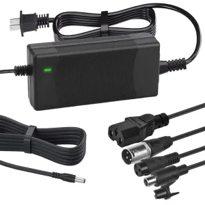 24V 36V 42V 54.6V Universal Power Supply Adapter Charger Monitor OTP Lithium Li ion Battery DC5.5 2.5MM 2.1MM OVP Power Supply