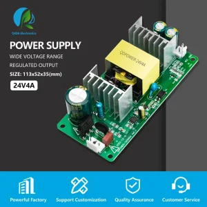 24V 4A 96W Open Frame Switching Power Supply AC DC Converter for 3D Printer LED Lighting