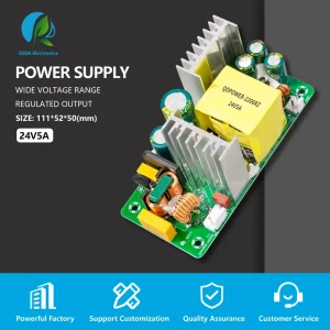 24V 5A 120W Open Frame Switching Power Supply AC DC Converter Industrial LED Driver OEM Customizable