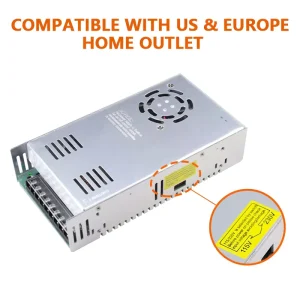 24V Volt Switching Power Supply AC DC 60V 6A 360W SMPS Backup Power Supply for Motor Step Control LED Lights