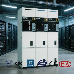 24kV 630A Gas Insulated Smart Grid Switchgear Cabinet RMU Gear