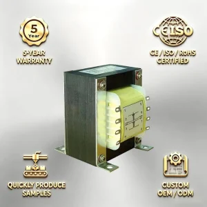 250VA 200W 1000W 1500VA 1200VA 25VA 30VA 500VA 600VA 1kVA 600VA 700VA 800VA 400V to 220V Low Frequency Transformer
