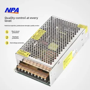 250W Industrial Switching Power Supply 12V 20A Metal Mesh Shell Dual Voltage Input Single High Efficiency Centralized Power