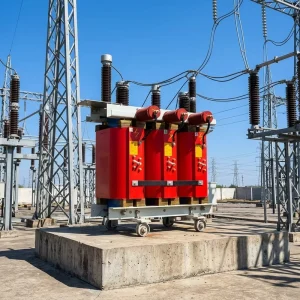 250kVA Dry Type Transformer 3 Phase Voltage Converter with Protective Enclosure for Power Distribution Projects 50/60Hz