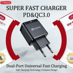 25W USB-C Power Adapter Super Fast Travel Wall Charger for S21 S22 Note10 Type-C Port 5V/3A OVP+OTP for Laptop