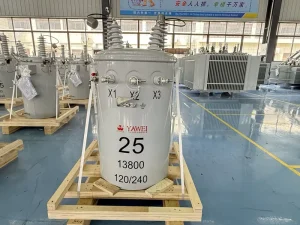 25kva 13.8kV IEEE Standard Copper Winding ONAN Model D11 Single Phase Pole Mounted Transformer