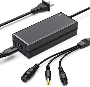 29.4V 1.5A 2A Battery Power Adapter Charger for Electric Balancing Scooter Hoverboard 3 in 1 Plugs Lithium Battery Charger