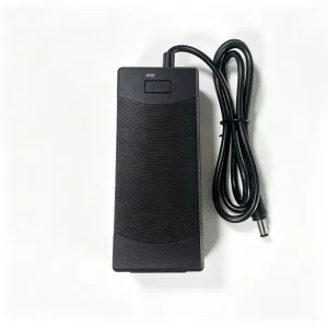 29.4V 2A Lithium Battery Charger Anti reverse Polarity Safe Charger for 24V Electric Trolley Lawn Mower Lithium Battery Adapter