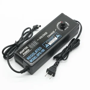 3 12V10A Adjustable Power Supply with Digital Display Water Pump Motor Speed Regulation 120W Adjustable Power Adapter