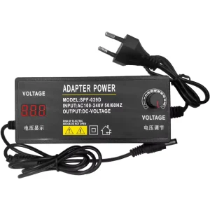 3 12V5A or 9 24V3A Adjustable Power Adapter 60W Speed Regulation Power Supply