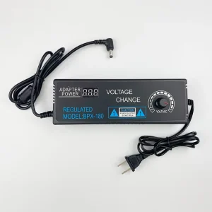 3-24V 5A Adjustable Power Supply with Digital Display for Pressure Regulating Water Pump Motor Speed Regulation Dimming