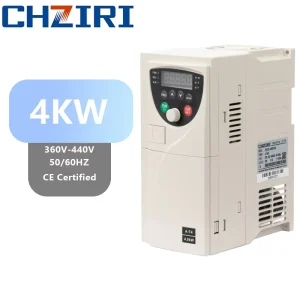 3-Phase 380V 4kW Motor Drive Variable Frequency Inverter with Multiple Control Functions