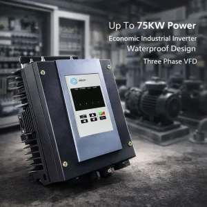 3 Phase 75KW Smart Pump Water Pressure Control System VFD Frequency Inverter for Motor