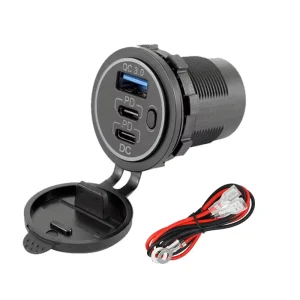 3 Port QC3.0 Usb Charger With Touch Switch
