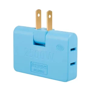 3-in-1 Portable Rotating Travel Power Converter Plug Universal Adapter Smart Socket