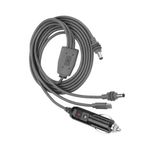 3 in 1 Starlink Mini Car Adapter Converter Type C Power Cord 2/3/ 5M Car Charger Cable Power Cord for Satellite Internet Gen4
