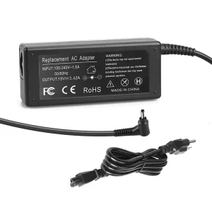 3.0×1.1mm 19V 3.42A 65W AC Adapter for Acer Chromebook 11 13 14 15 R11 CB3 CB5 C740 C720 C720p C738T