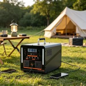 300-600W Portable LiFePO4 Solar Power Station 240-600Wh 220V AC/DC USB Type-C Outdoor Backup Power Supply