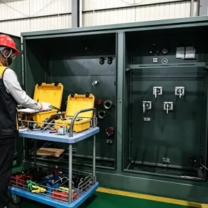 300 kVA Three Phase Pad-mounted Transformer 12.47kV to 480V Loop Feed Padmount Transformer for Residential & Commercial Power