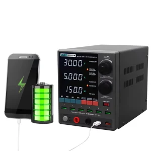 3005PM Adjustable DC Power Supply 30V 5A 4 Digit Digital Lab Bench Power Stabilized Voltage Regulator Switch Repair Tools