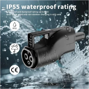 300A High Power GBT to NACS Adapter EV Charger Converter GB T to Tesla Charging Plug Fast Charge for Model S X 3 Y