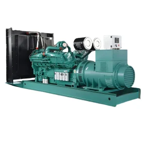 300KVA/240KW Silent Open Frame Diesel Generator Set Auto Start 50/60Hz 1800 RPM Industrial Use Emergency Power Supply