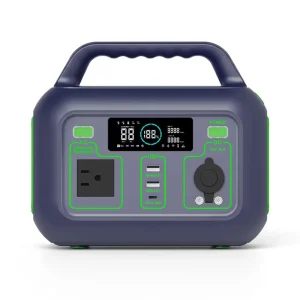 300W 249.6Wh Portable Power Station LiFePO4 Battery Emergency Backup Power Energy Storage System Solar Generator for Camping