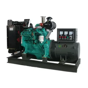 30KW 37.5KVA 3 Phase Brushless Open Frame Diesel Generator Set Flexible Layout Easy Deployment for Outdoor Project Sites