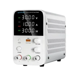 30V 10A Bench Adjustable Variable DC Power Supply Lab Repair Design School Test Charging Electroplate WPS3010B