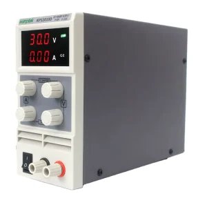 30V 10A Bench DC Adjustable Power Supply, 3 Digit LED, Lab, Repair, DIY, Design, Test, Charge, Electroplate, KPS3010D
