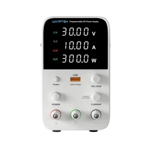 30V 10A Bench DC Adjustable Power Supply Repair Lab School Test Electroplate Charge WPS3010B