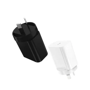 30W GaN AU Plug Charger Single USB-C PD 3.0 SAA Certified Eco-Friendly Compact Fast Charging for Mobile Phone & Earphone