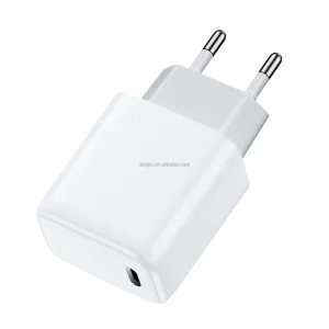 30W PD Fast Charging Single-Port USB-C Mini Wall Charger Power Adapter for Mobile Phones