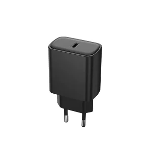 30W Type-C PD QC Wall Charger, EU Plug, Fireproof Power Adapter for Laptops, Mobile Phones, Tablets and Small Appliances