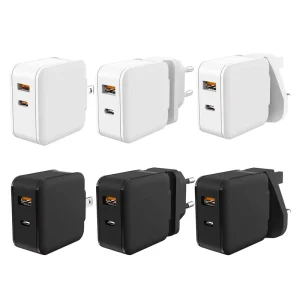 30W USB-C Charger Adapter QC 3.0 PD Fast Charge for Smartphones Tablets and Cameras