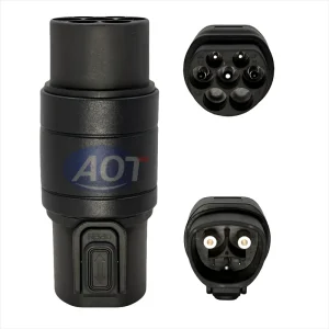 32A IEC 62196 Tesla to GBT EV Converter Tesla GBT Charging Adapter for Tesla