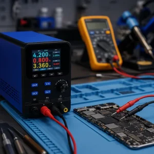 32V 6A 200W Bench DC Power Supply Adjustable High Precision Variable Switching Power Supply for Electronics Maintenance