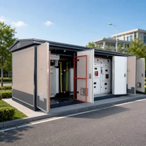 33kV Containerized Substation Step Up Transformer for Solar PV Wind Power Utility Project Manufacturer